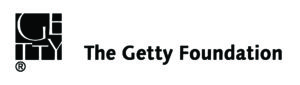 The Getty Foundation logo black_highres